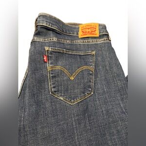 Levi's Women's Dark Blue Straight Leg Jeans